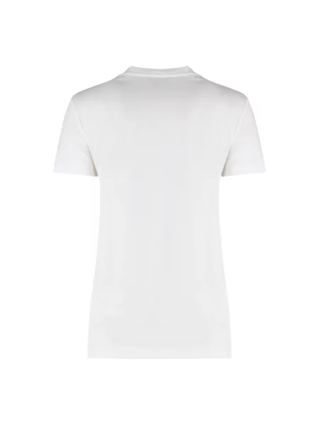 Koszulka Max Mara z kamieniami biała