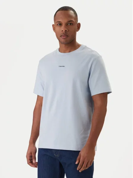 Calvin Klein Majica Logo rjava