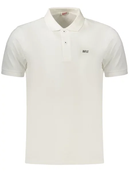 Tricou polo Rifle alb