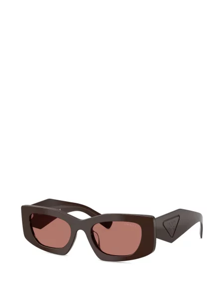 Sluneční brýle Prada Eyewear hnědé
