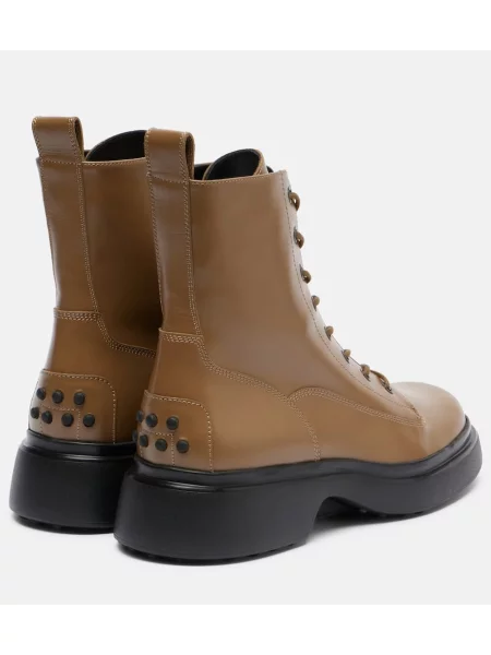 Botine Tod's din piele maro
