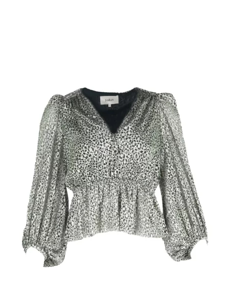 Bluză Ba&sh cu imagine alb