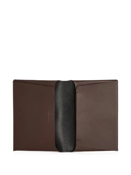 Portofel Jil Sander din piele maro