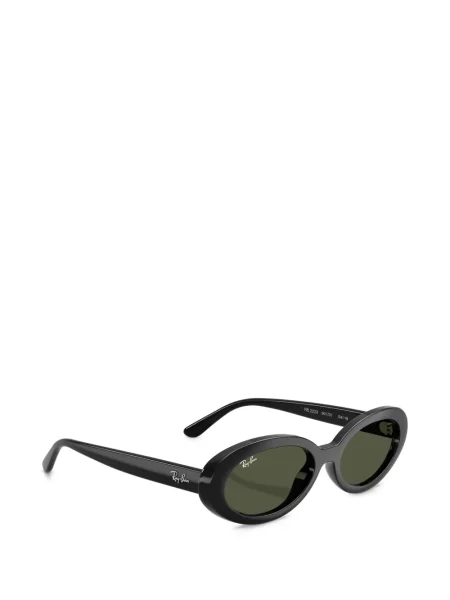 Ochelari de soare ovali Ray-ban negru