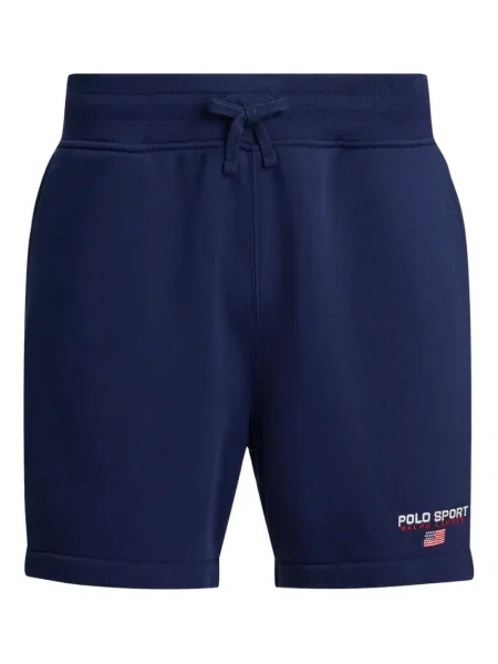 Ριγέ δερμάτινος κάλτσες Polo Ralph Lauren με κορδόνι μαύρο