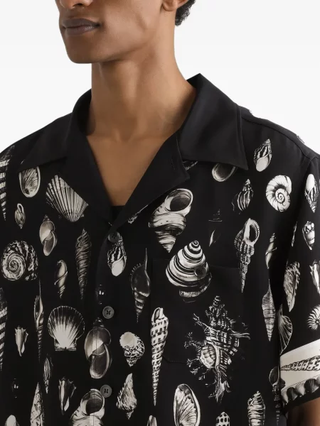 Cămașă Dolce & Gabbana cu imagine negru