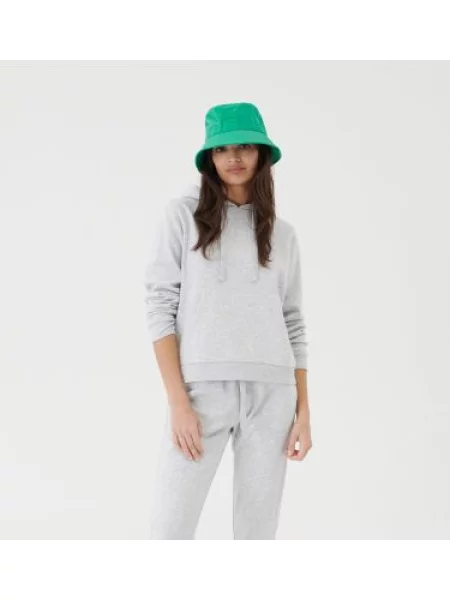 Sinsay Mikina s kapucí Světle šedá