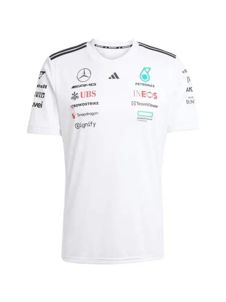 Sală de gimnastică tricou Adidas din jerseu cu model camuflaj alb