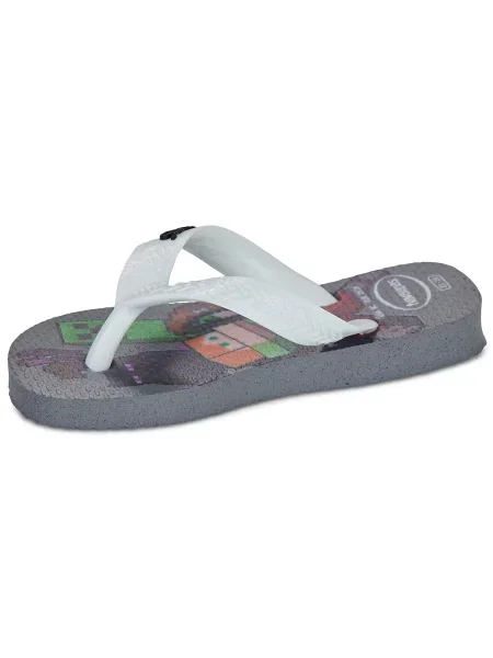 Pantofi copii Havaianas gri