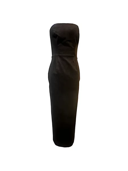 Sukienka maxi Parosh brązowa