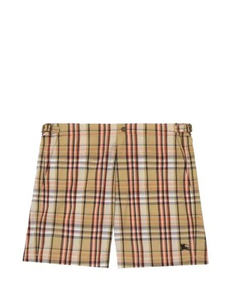Slip de baie Burberry în carouri