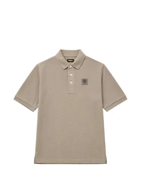 Tricou polo Blauer cu autograf verde