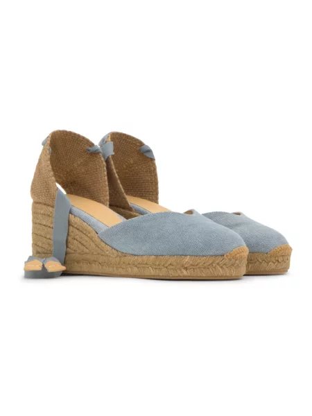 Espadryle Castaner niebieskie