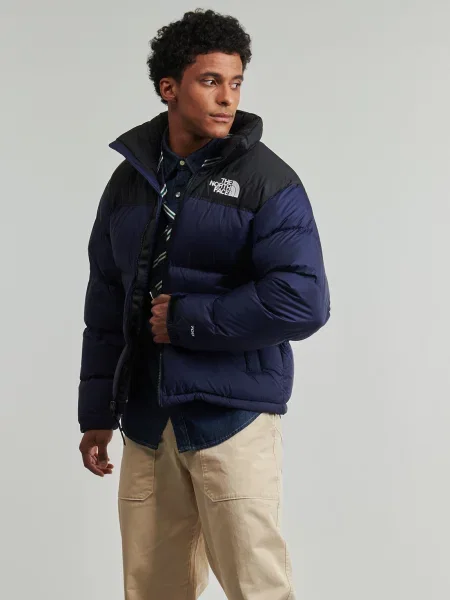 Retro bunda The North Face modrá