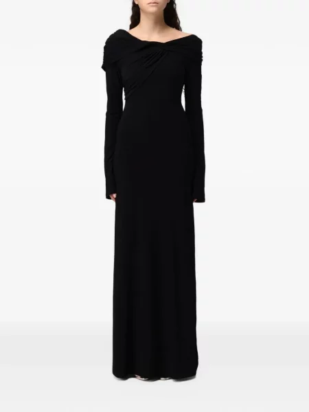 Rochie maxi Eleh drapată negru