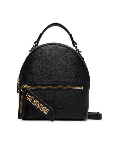 Love Moschino ruksak dámsky z imitácie kože čierna