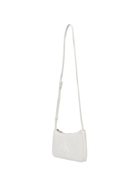 Calvin Klein Kabelka Bold Ck Mini Bag biela