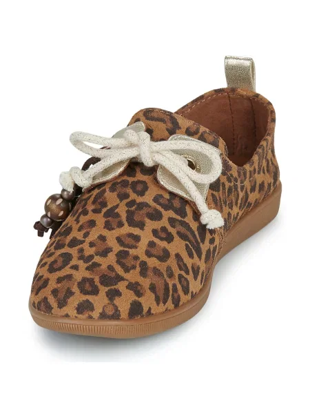 Pantofi Armistice cu strasuri maro