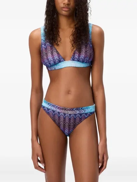 Bikini Missoni albastru
