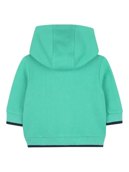 Bluza z kapturem dziecięca Timberland zielona