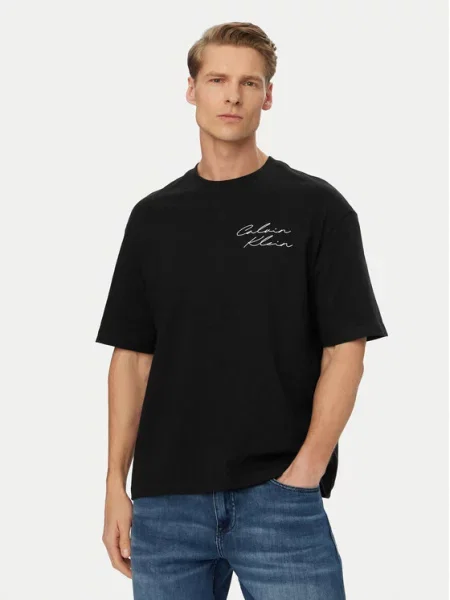 Calvin Klein Jeans Marškinėliai juoda