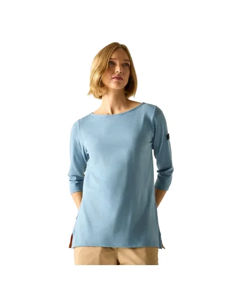 T-shirt Pevia niebieska