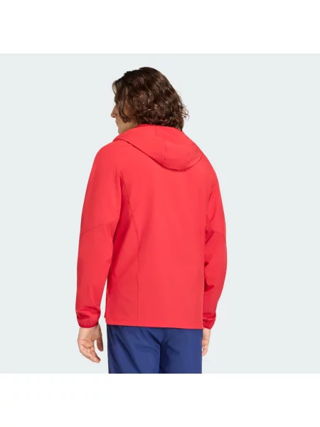 Wiatrówka Hiszpania Tiro Travel Full Zip czerwona