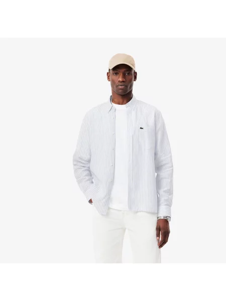 Рубашка Lacoste голубая