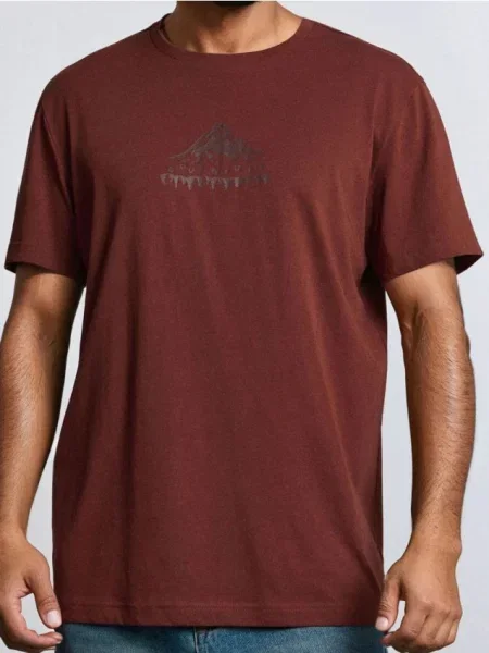 Sinsay koszulka z nadrukiem czerwony