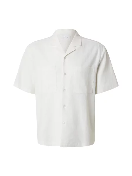 DAN FOX APPAREL Cămașă Leonard' alb