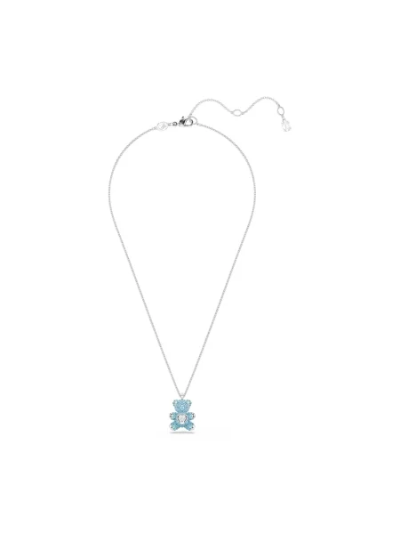 Swarovski naszyjnik TEDDY niebieski