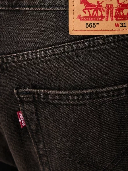 Levi's дънки мъжки LOOSE STRAIGHT черно