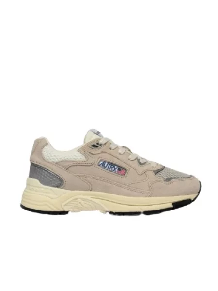 Sneakersy Autry beżowe