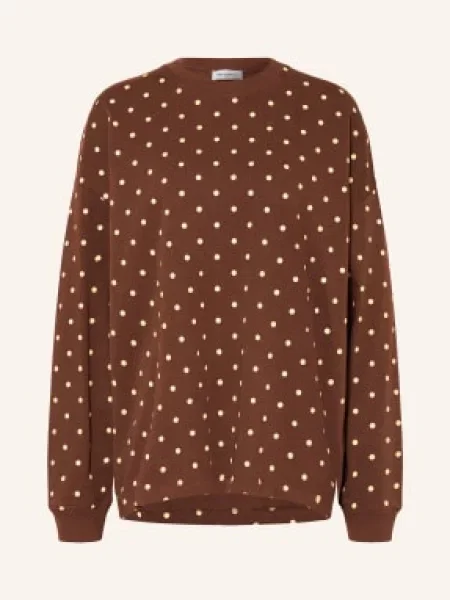 Oh April Koszulka Z Długim Rękawem braun brązowa