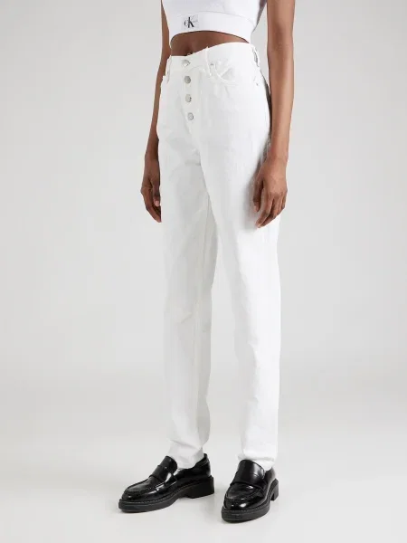 Traperice Calvin Klein Jeans bijela