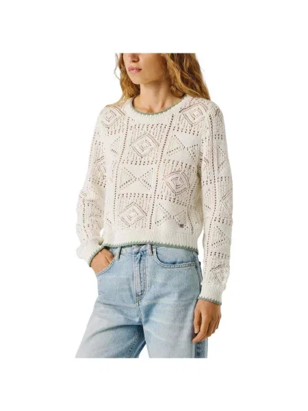 Sveter Pepe Jeans biela