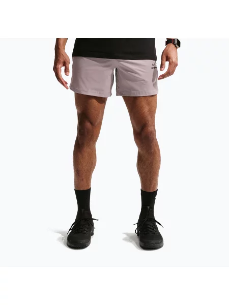 Férfi rövidnadrág Nike Pro Training Dri-Fit 6" light violet ore/black. Méret: M fekete