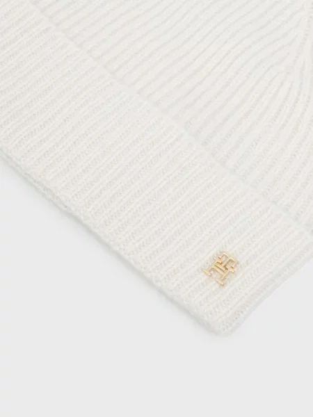 Кашемірова шапка Tommy Hilfiger сіра