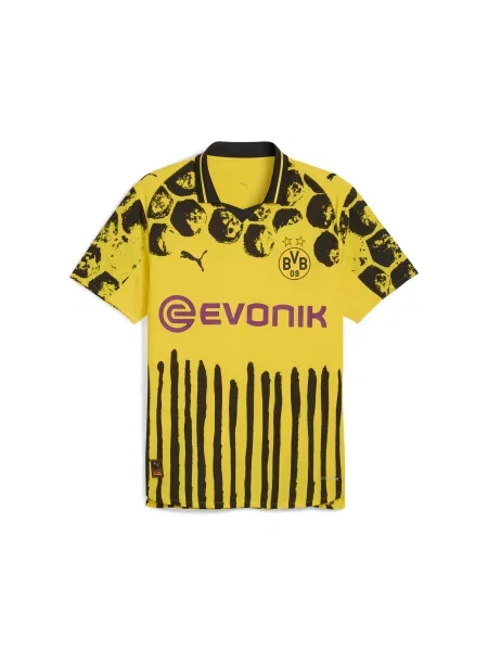 Autentyczna koszulka KIDSUPER × BORUSSIA DORTMUND żółta