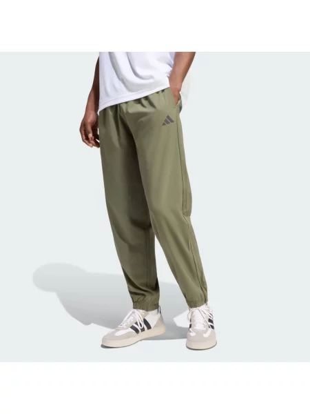 Spodnie Essentials Small Logo Stanford Lite Woven Tapered Cuffed czarne