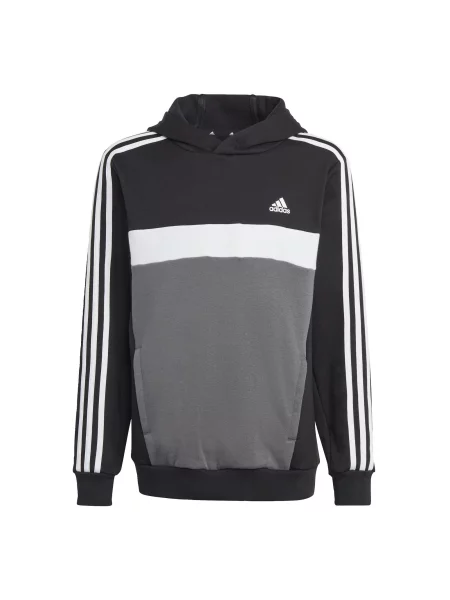 Bluza z kapturem Tiberio Colorblock Fleece Kids biała