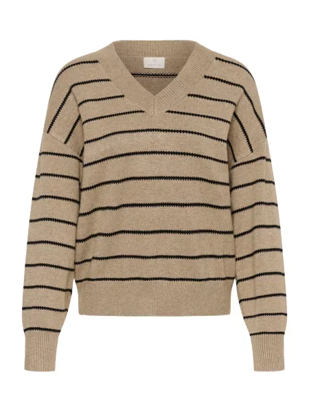 Kaffe Pulover KAAriana gri taupe negru