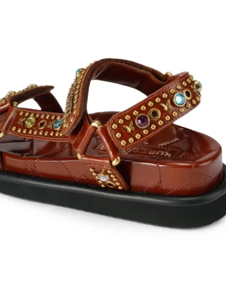 Sandale Kurt Geiger London din piele maro