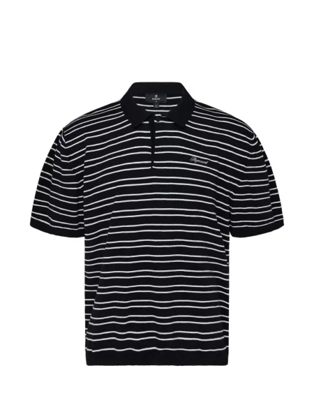 Tricou polo Represent tricotate negru