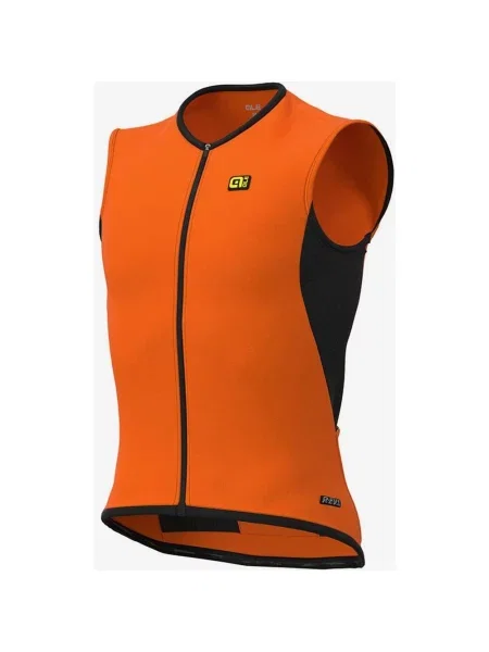 Kamizelka termiczna Alé Thermo Fluor XS pomarańczowa