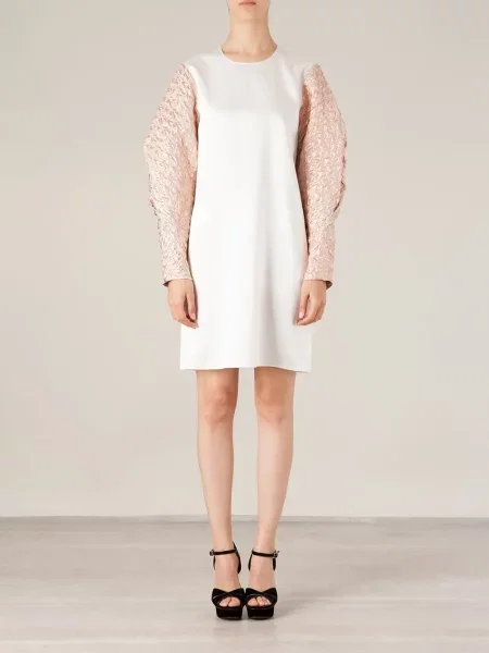 Rochie Maison Rabih Kayrouz de costum alb