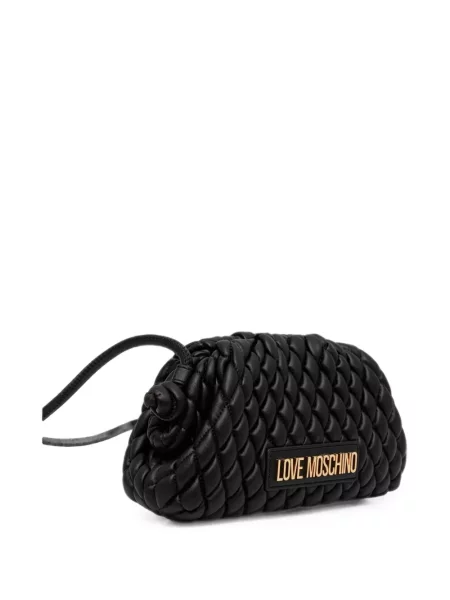Matlasat geantă Love Moschino negru