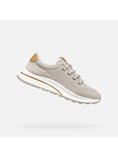 Sneakerși Geox alb