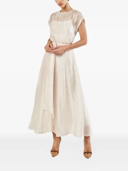 Rochie Baruni de costum alb