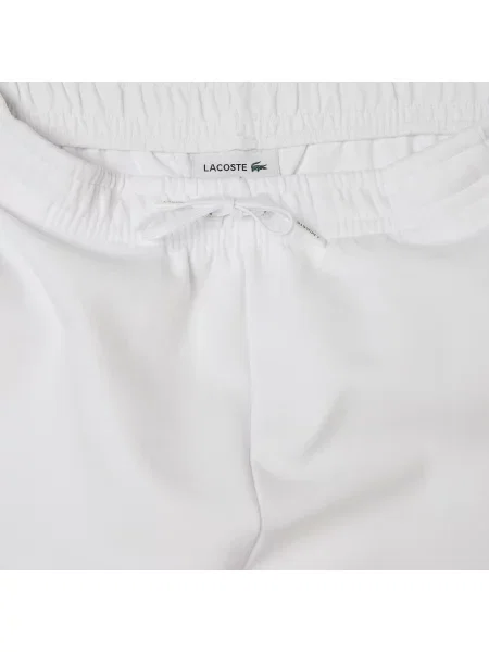 Lacoste Dwustronne Spodnie Dresowe Z Jerseyu białe